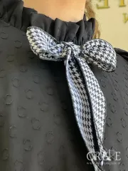 پیراهن طرح اشکی آستین بلند 