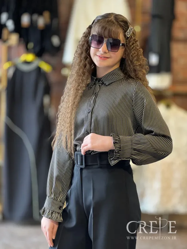 شلوار بگ کرپ