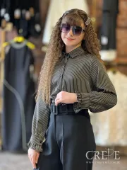 شلوار بگ کرپ