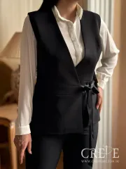 وست و شلوار جلو گره ای 