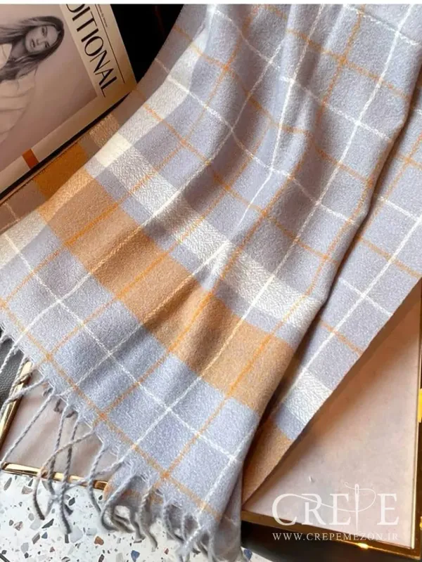 شال موهر چهار خونه 