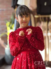 پیراهن پولکی 