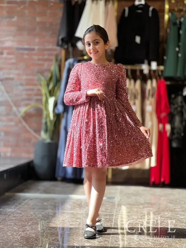 پیراهن پولکی 