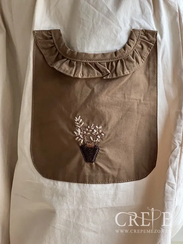 شلوارک جیب طرح گلدان